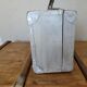 Antique metal suitcase