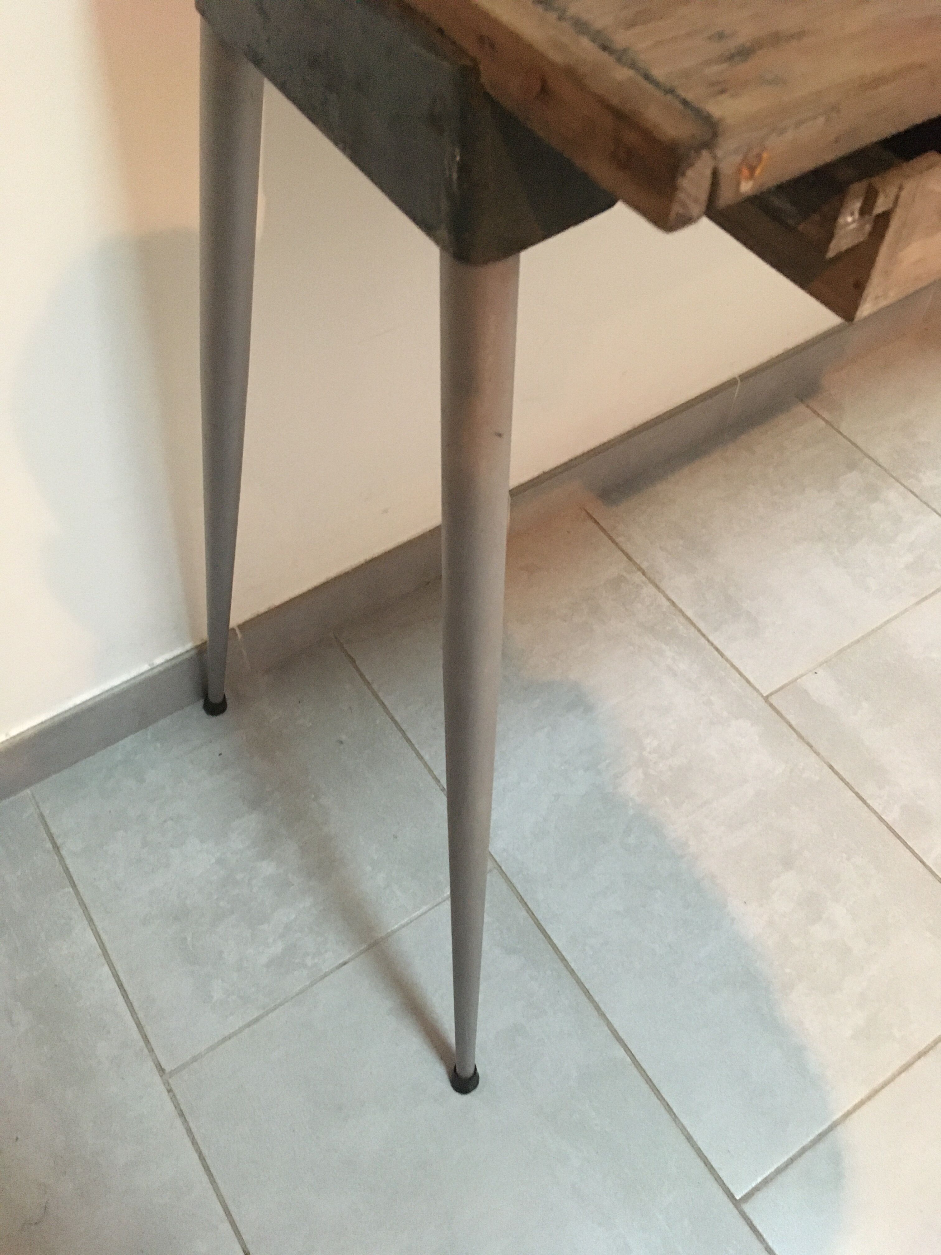 School desk double feet aluminum compass compass