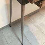 Pupitre écolier double pieds compas aluminium