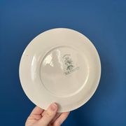 Set of 6 dessert plates Lunéville Blue Flowers – Vintage crockery