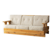 Solid pine, sofa