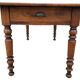 Table de ferme Louis Philippe en noyer 19’s
