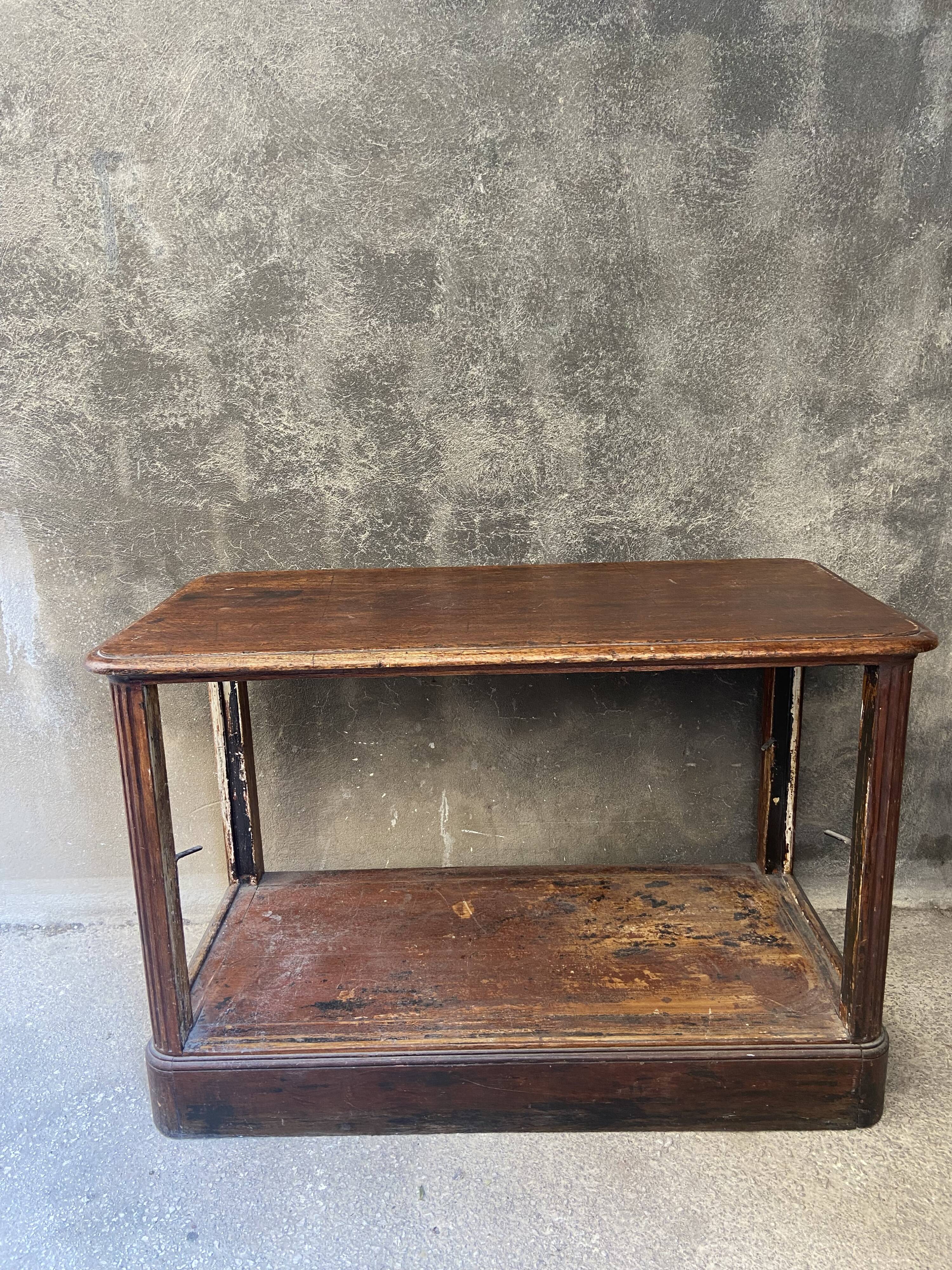 Former trading post in natural oak