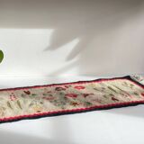 Tapis Rollakan décor de tulipes vintage