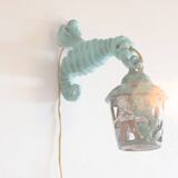 Ceramic Seahorse Lantern from Vietri Sul Mare, Italy 1960S.