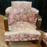 Pair of art deco armchairs