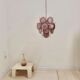 Murano Chandelier - Polychrome Glass - Vistosis 60s. Delicate and very fine