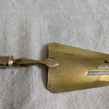 Art Deco silver-plated and vermeil cake server