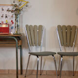 Pair of petal chairs