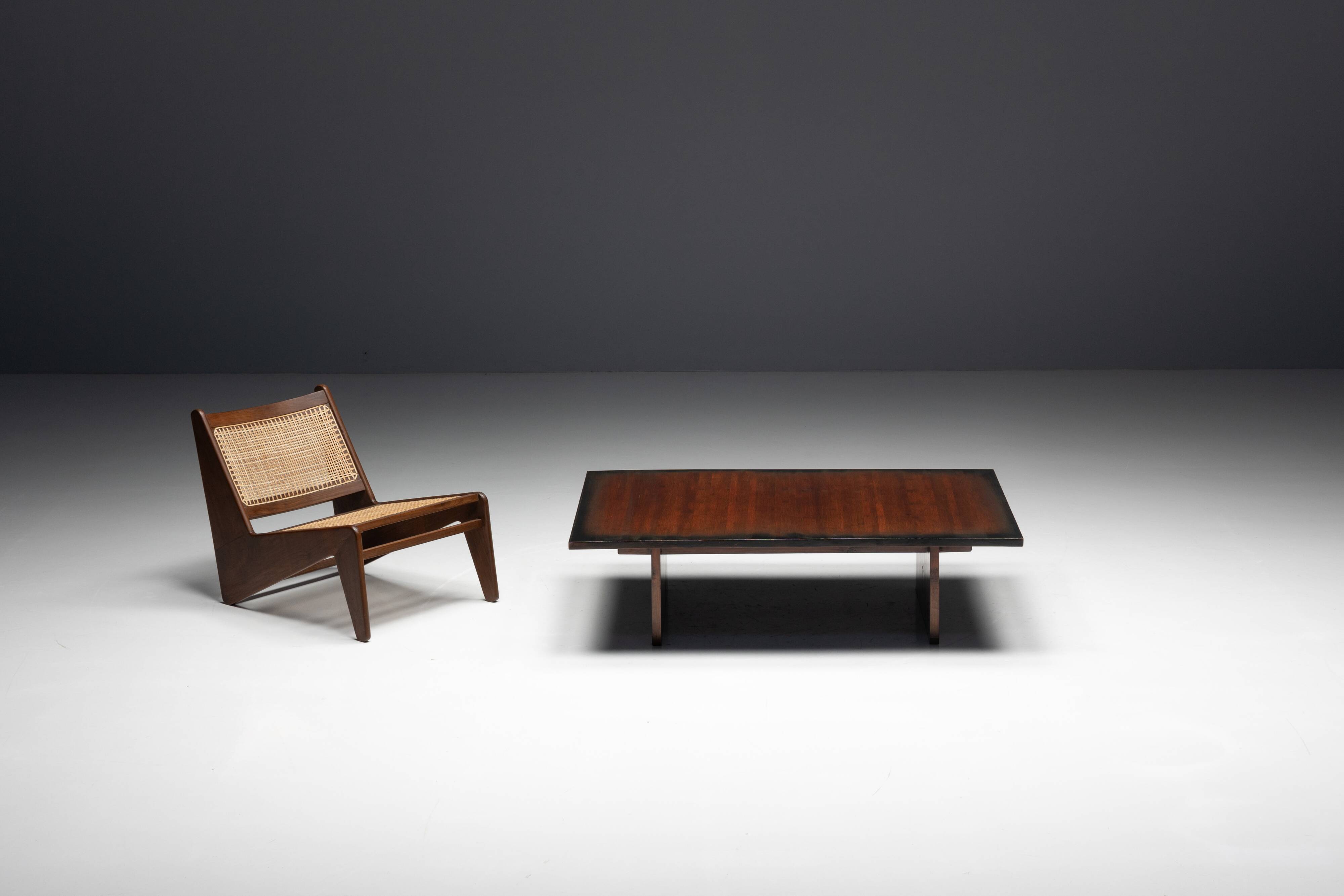 Bamboo Coffee Table by Axel Vervoordt, Belgium, 1980s