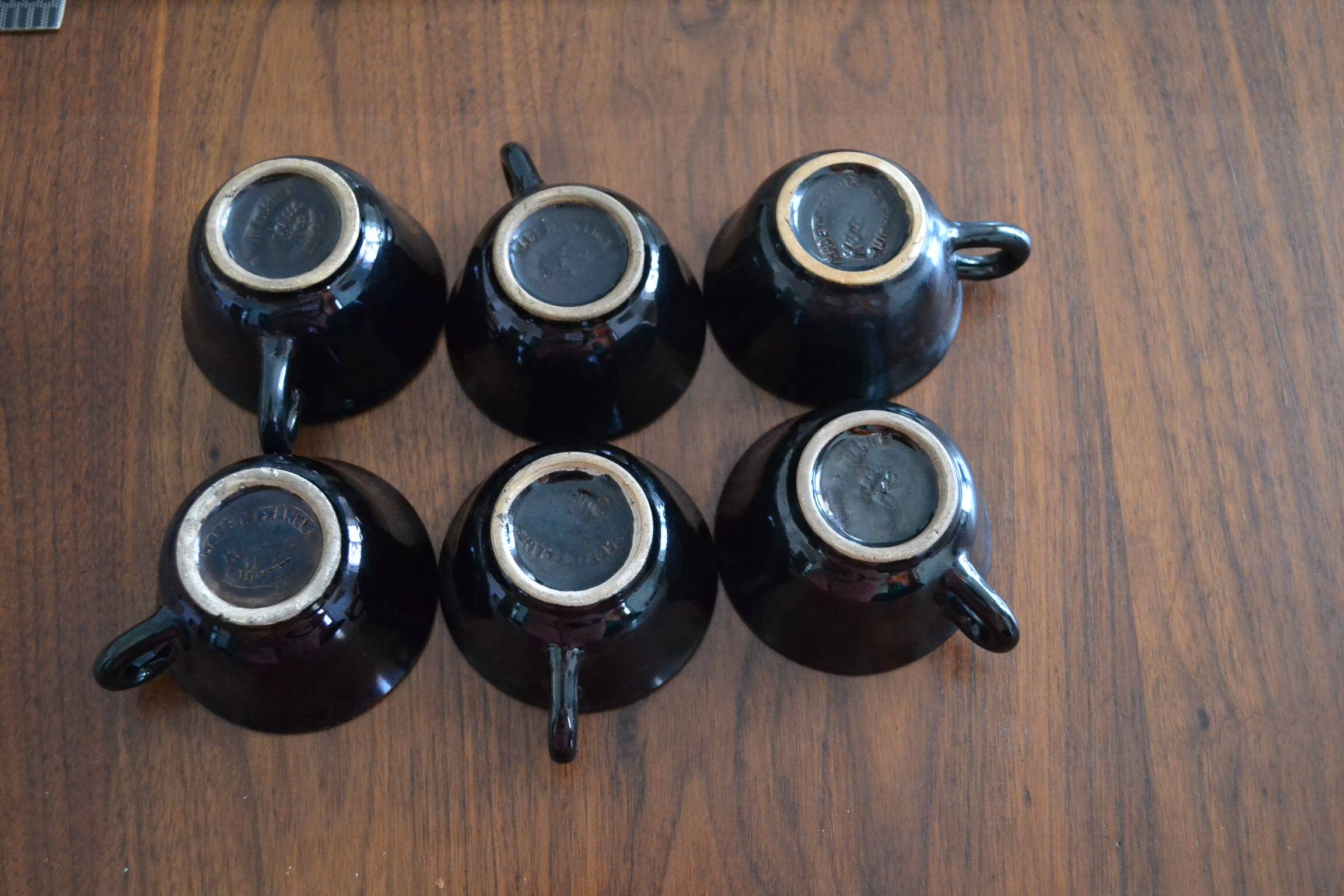 Lot de 6 tasses à thé Kéraluc