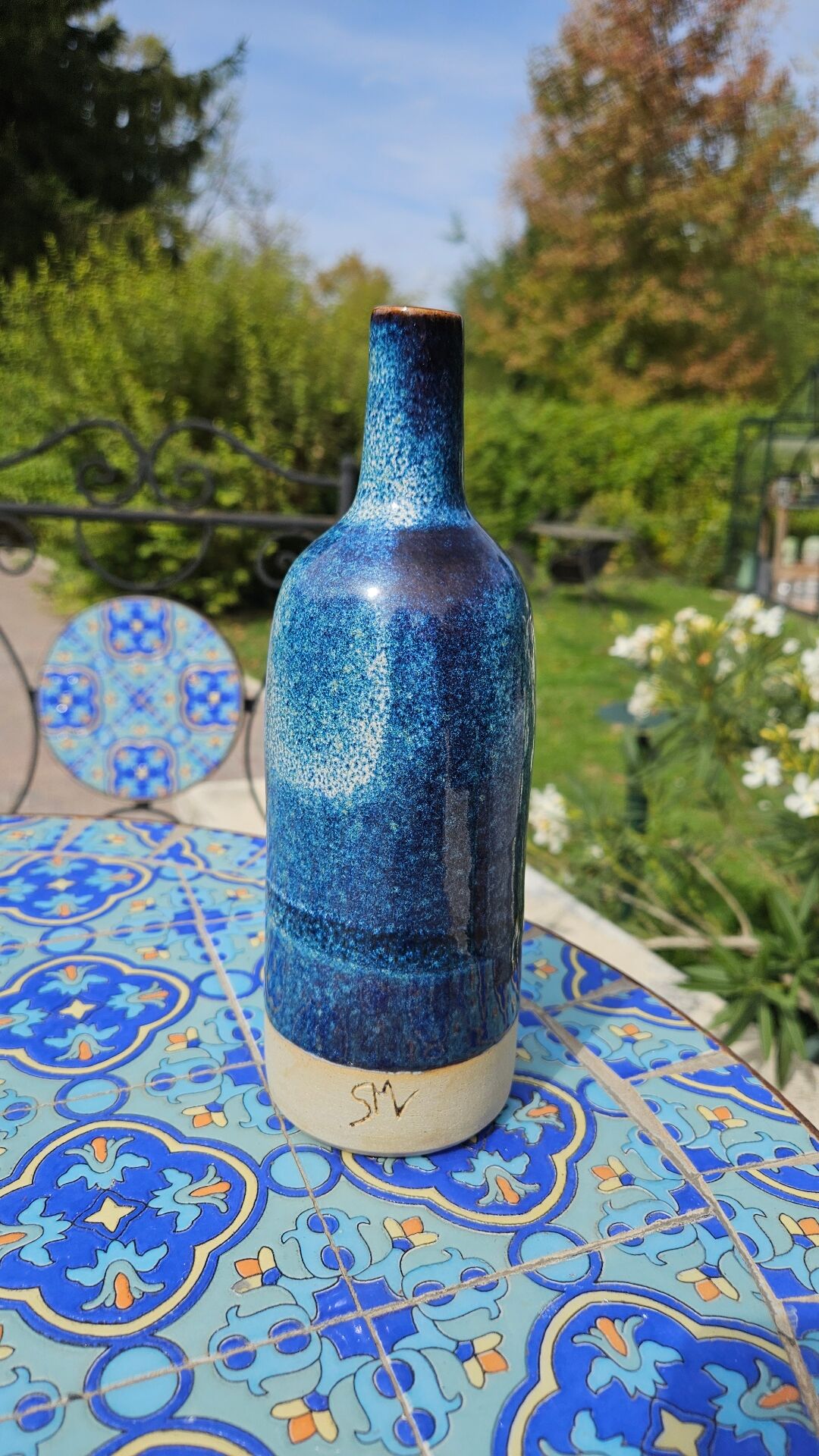 Stoneware vase