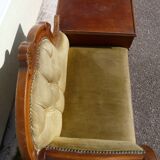 Old phone furniture with seating