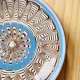 Assiette en céramique artisanat roumain