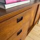 Danish teak sideboard – Mid-century credenza from the 1960s