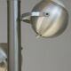 Chandelier 1970 aluminum with its applique