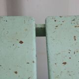 Wooden workshop stool