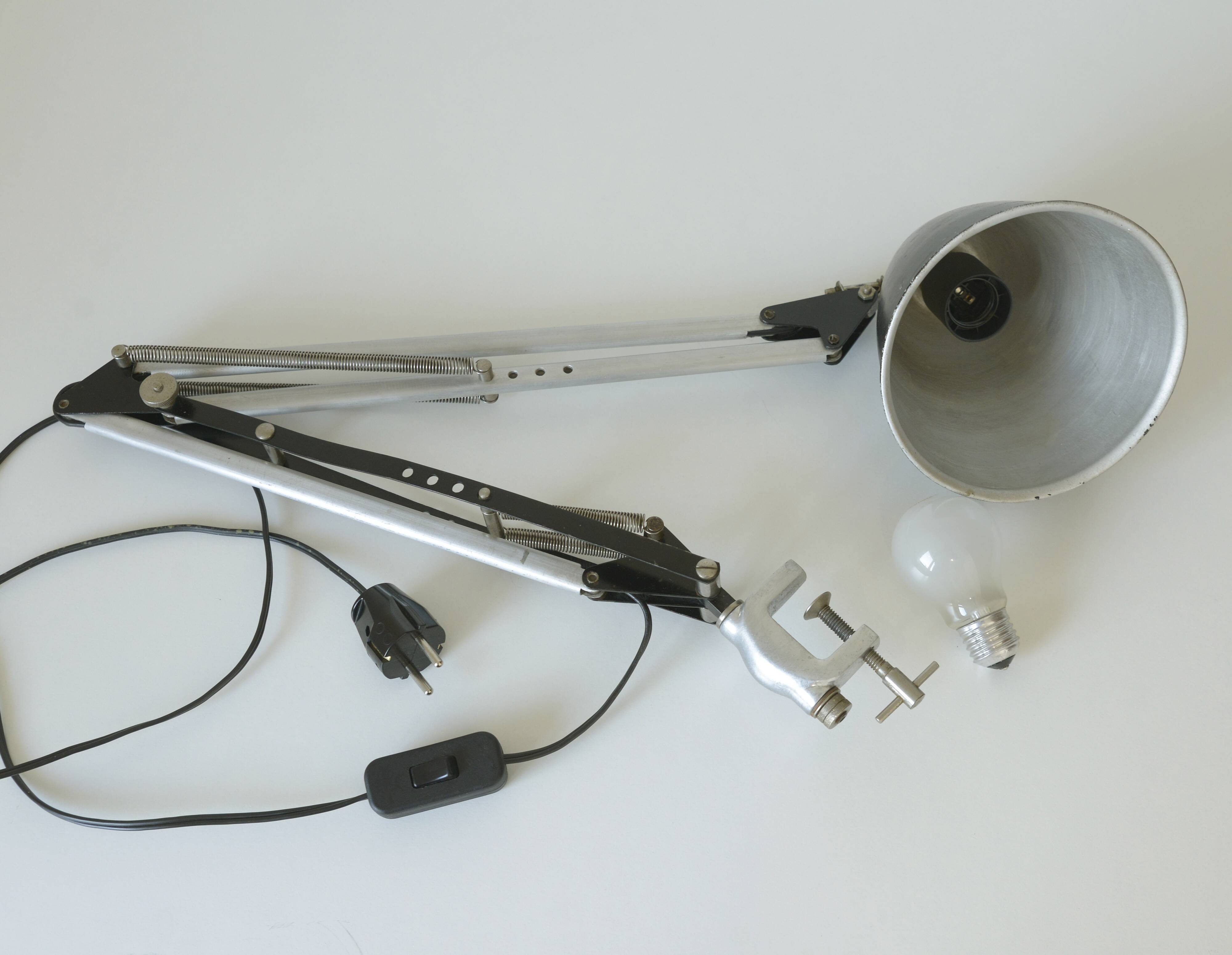 Vintage Architect Desk Lamp Industrial Style Table Anglepoise Lamp 1960's