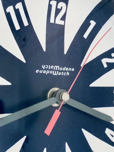Modena Watch wall clock from the 70s
