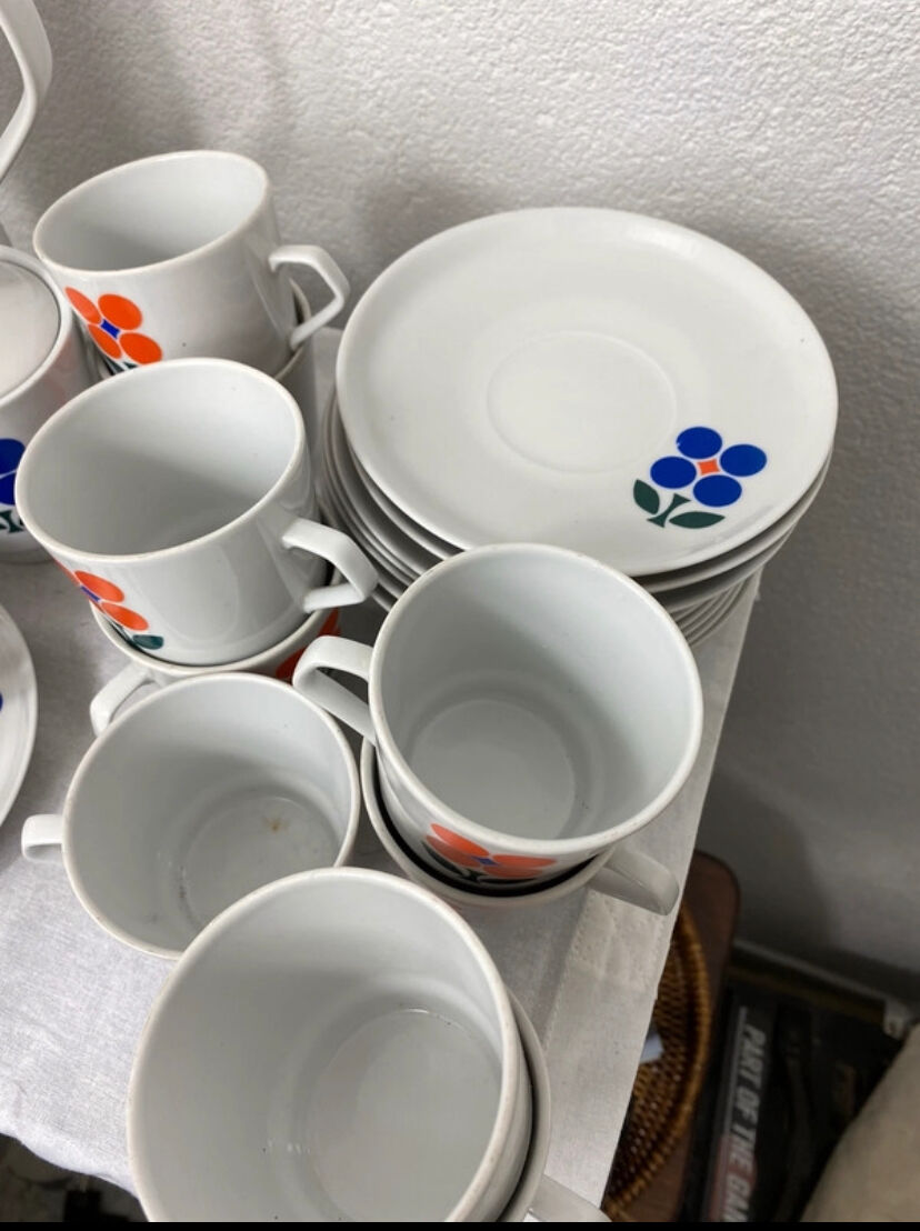 German Colditz coffee service