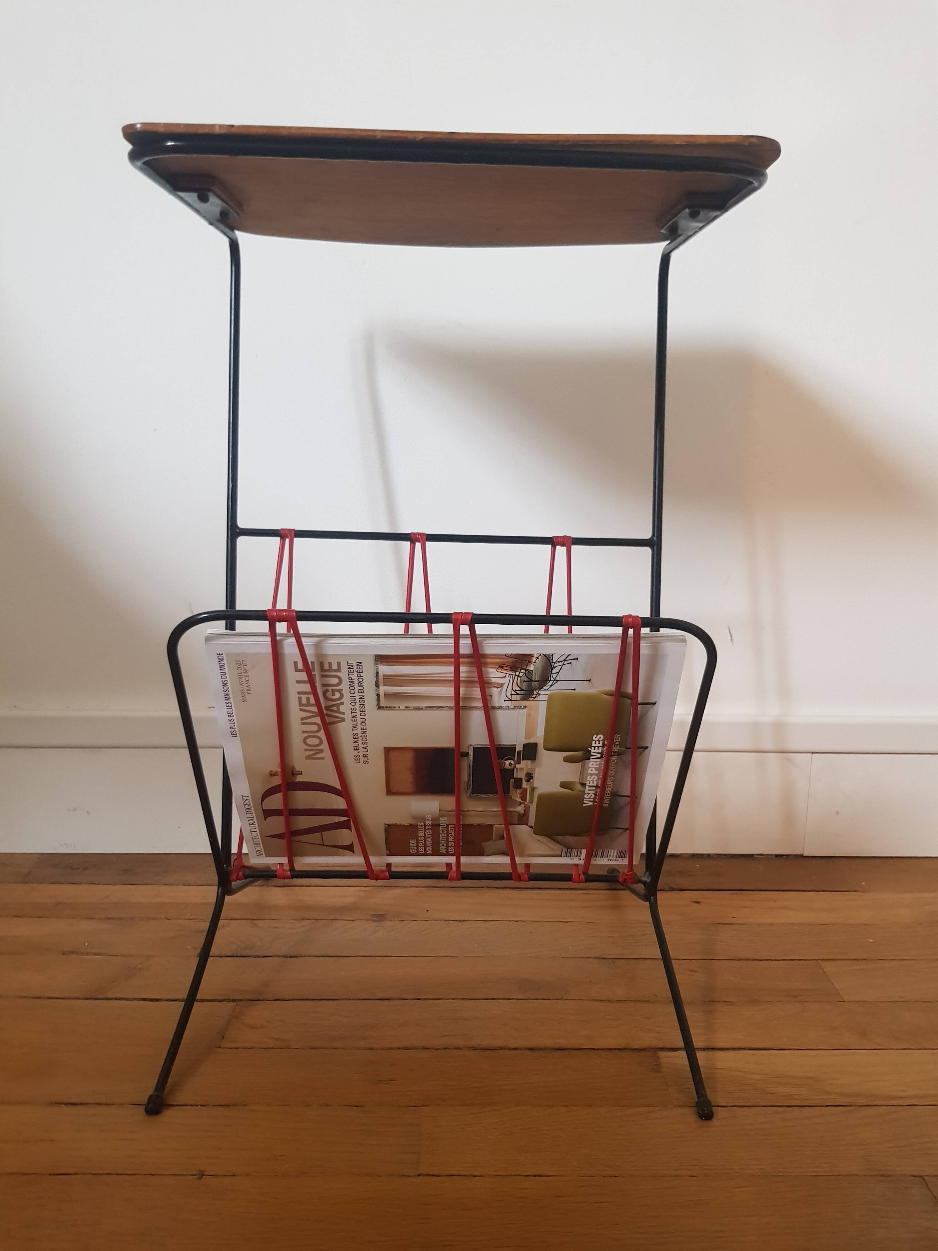 Vintage trolley/magazine holder