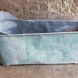 Baignoire en zinc