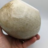 Soliflore ball vase in glazed ceramic