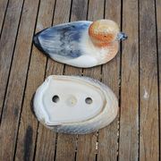 Old Ceramic Duck Terrine