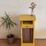 Yellow side table