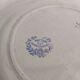 Earthenware dinner plates from Sarreguemines, Watteau, U & C, 1950s