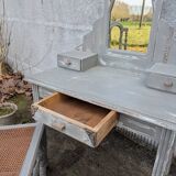 dressing table and chair