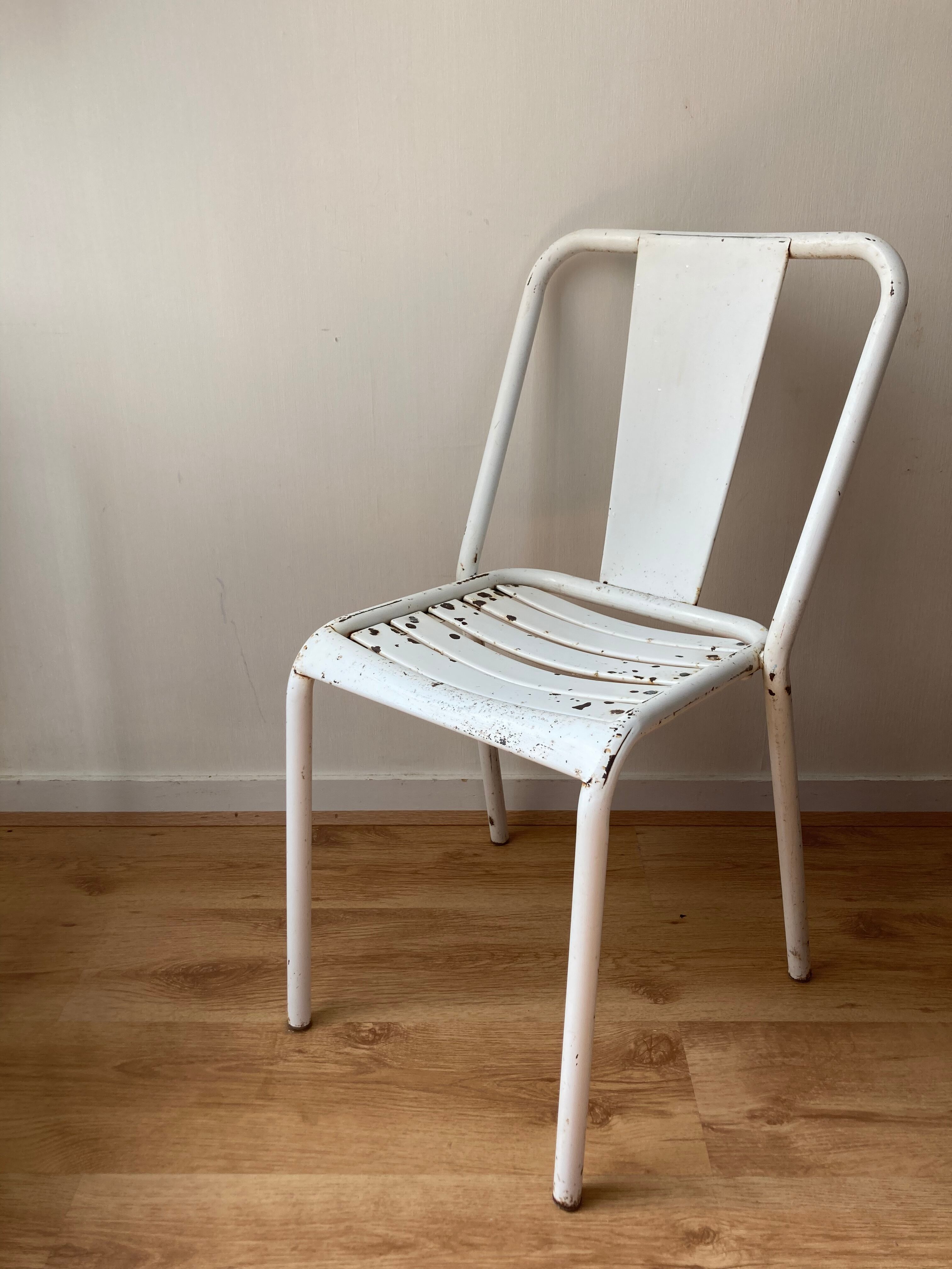 Set of three Tolix chairs