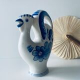 Old ceramic rooster pitcher