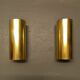 Table lamp with two fires on terrace - years 1950/60 - bronze