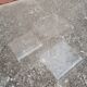 3 nesting tables in plexiglass
