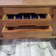 Scandinavian enfilade in teak by Nils Jonsson for Troeds, circa 1960.