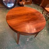 Louis XVI style oval walnut extendable table