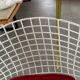 Bertoia Knoll chair with original red Knoll cushion in perfect condition.