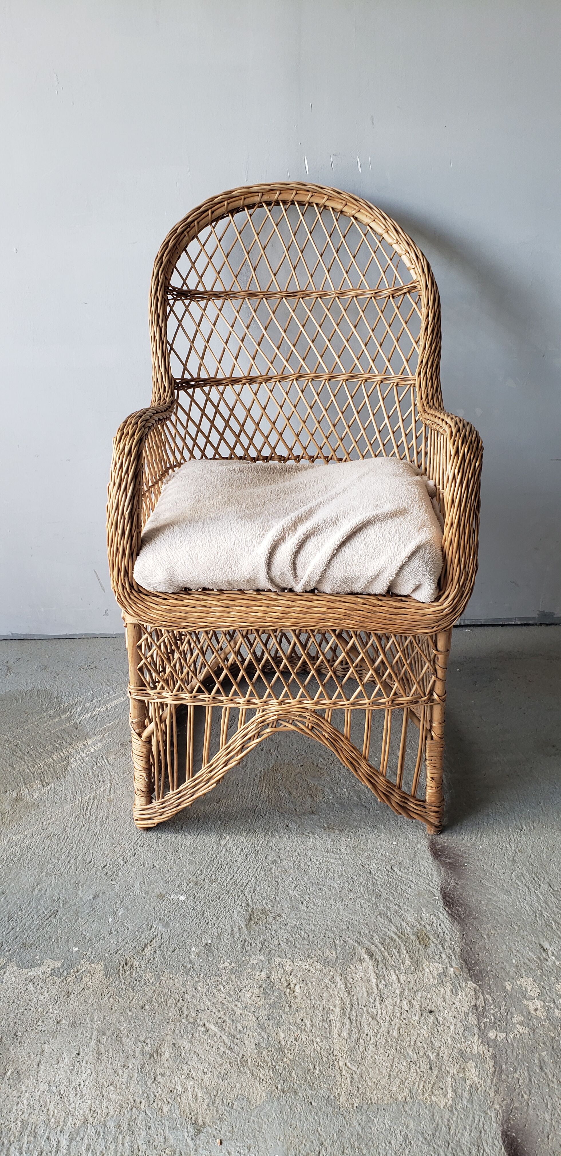 Wicker chair set