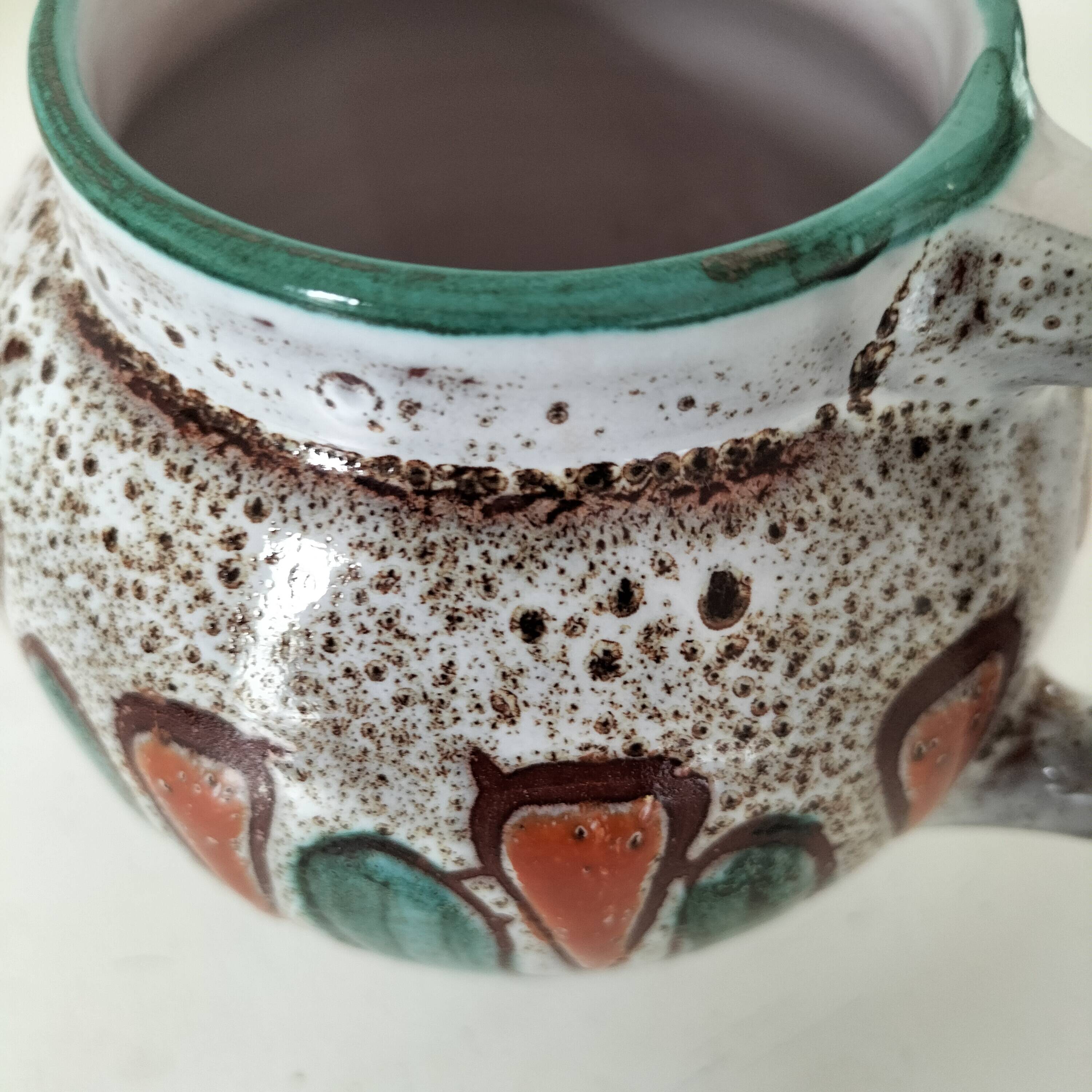 Signed Vallauris pitcher