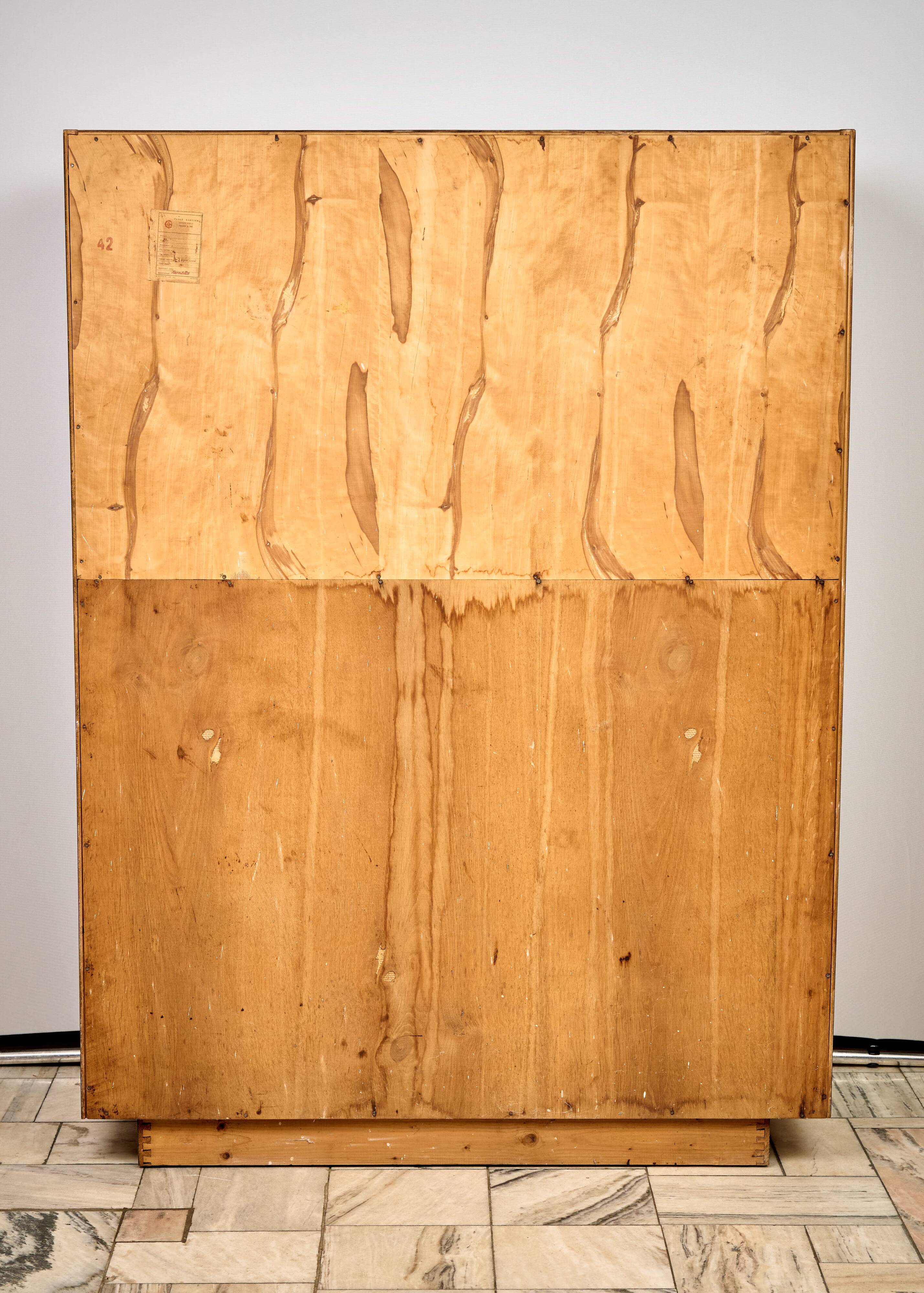 Art Deco Bookshelf, 1960s, Czechoslovakia