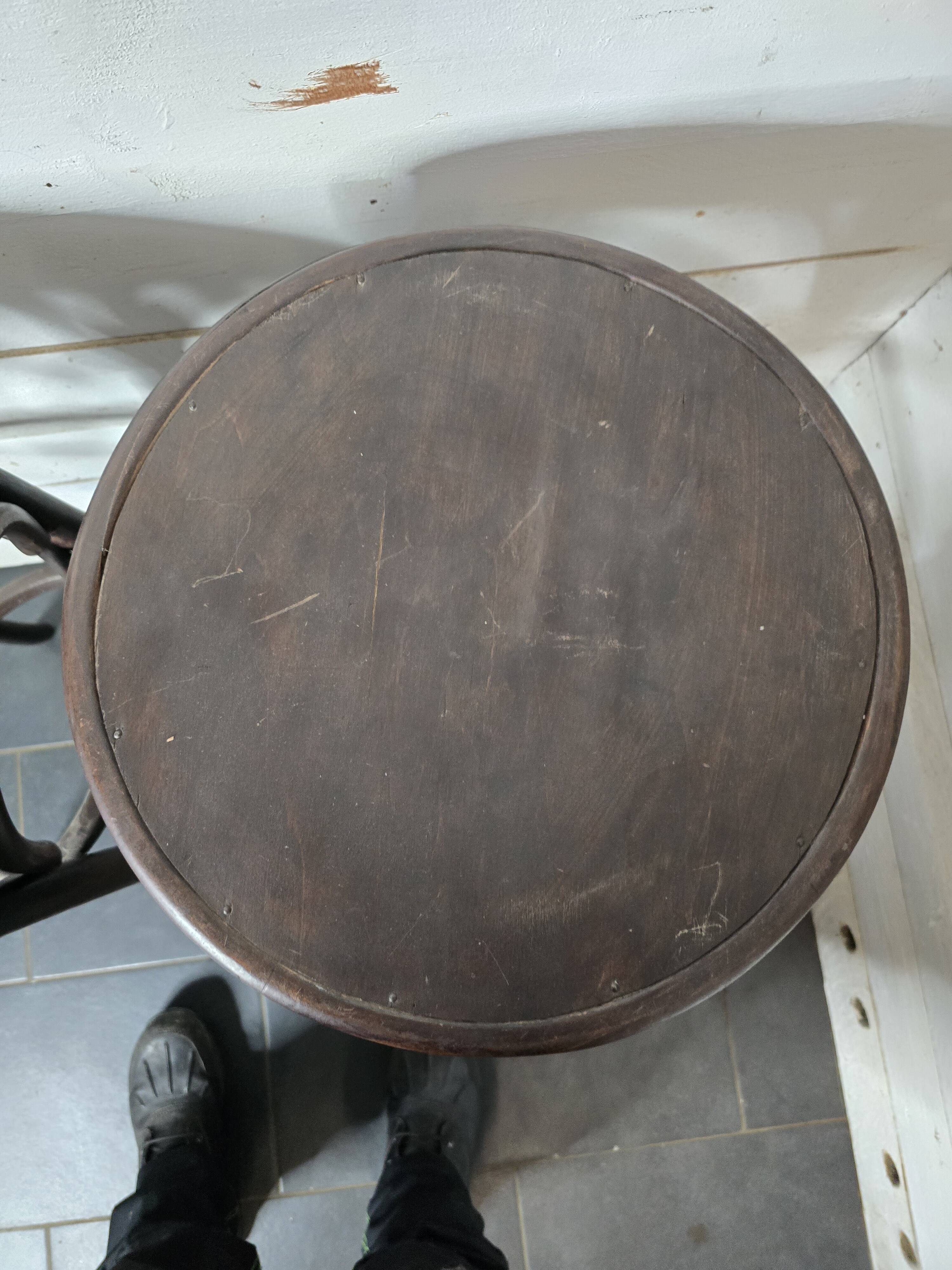 Pair of bentwood bistro stools