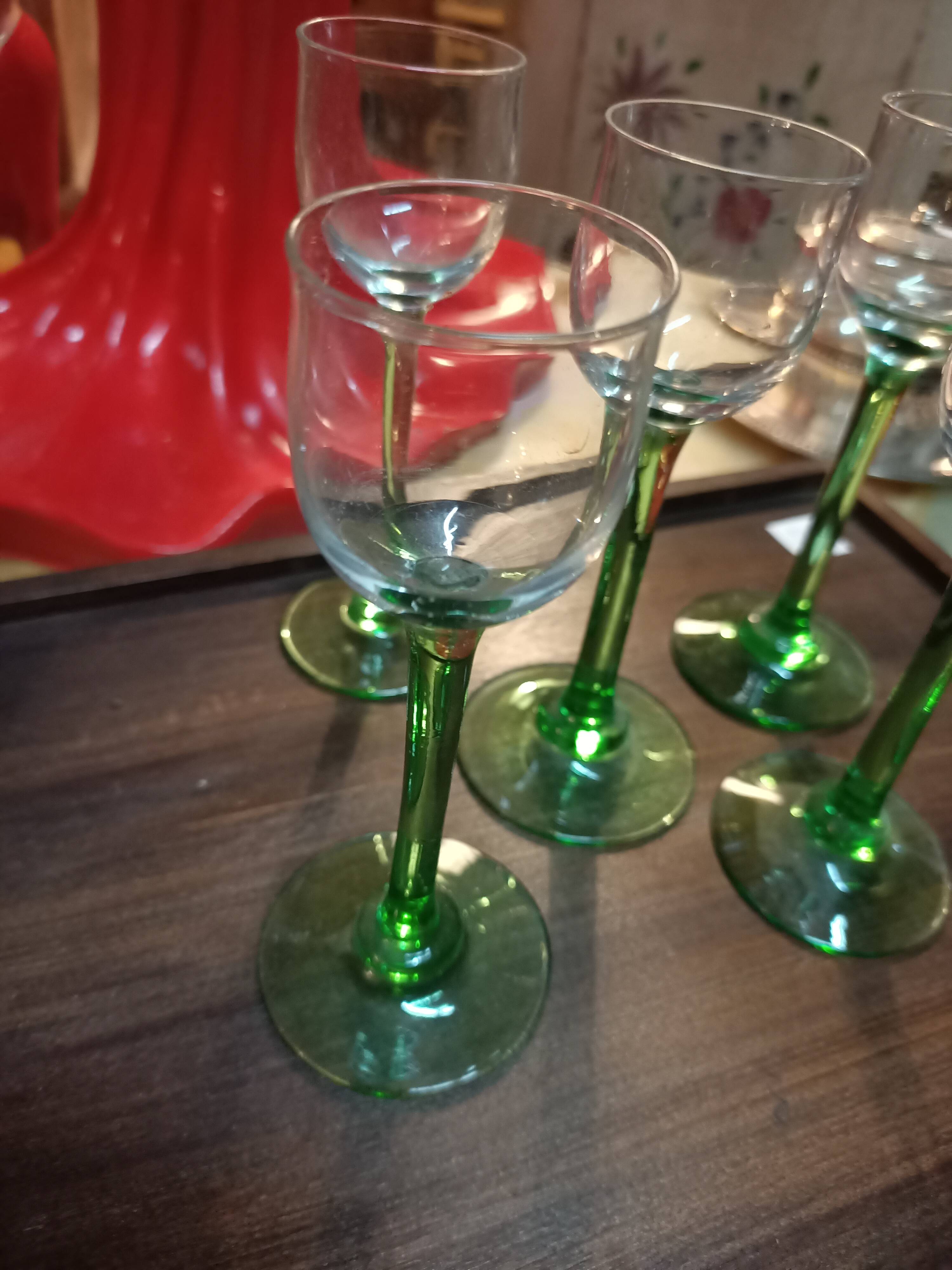 Set of shot glasses
