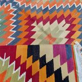 Turkish kilim rug,328x164 cm