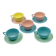 Élysée cup and saucer set in melamine