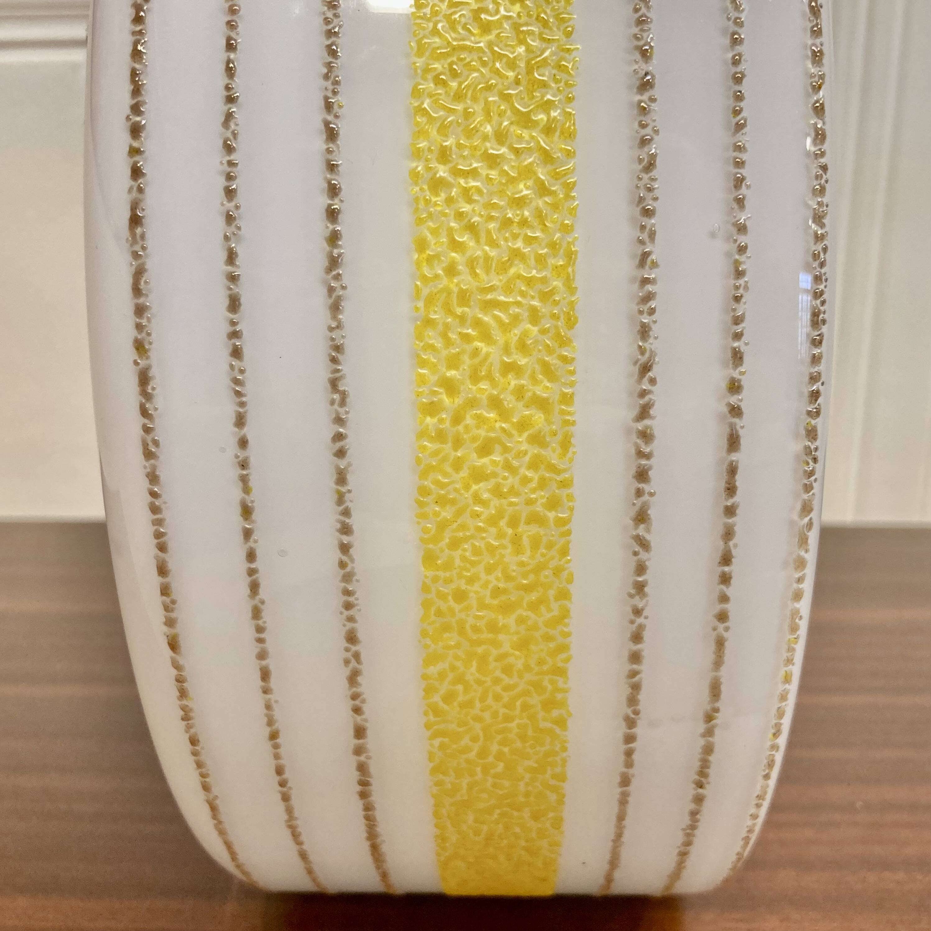 LARGE GLASS WALL LIGHT SCANDINAVIAN DESIGN 1950.