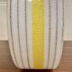 LARGE GLASS WALL LIGHT SCANDINAVIAN DESIGN 1950.