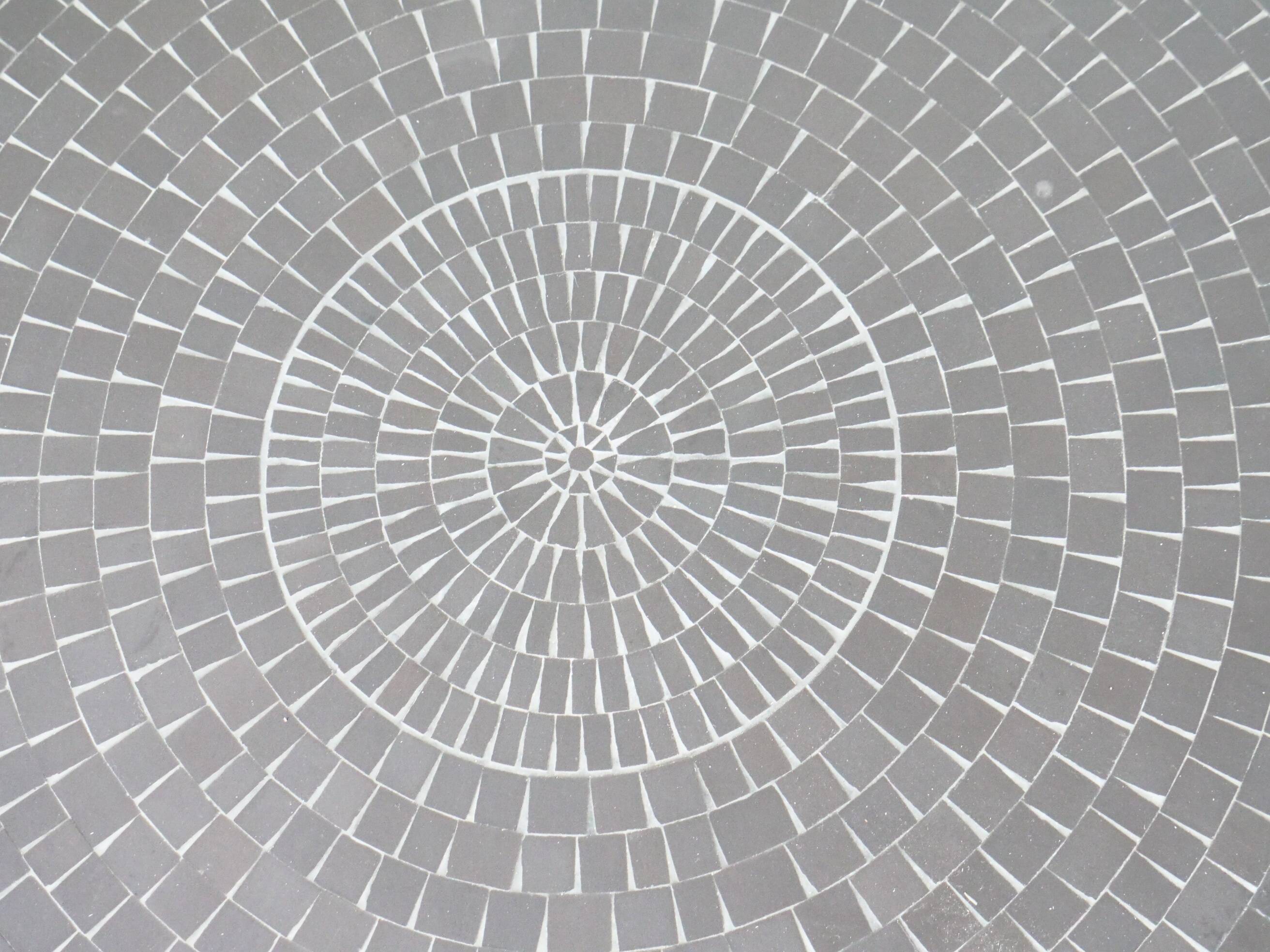 Table basse en mosaïque des années 1970 par Heinz Lilienthal