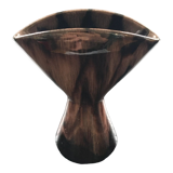 Flamed fan vase