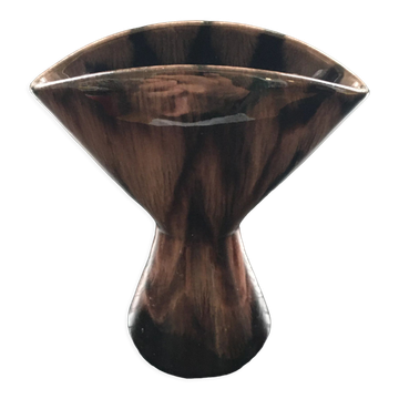 Vase éventail flammé